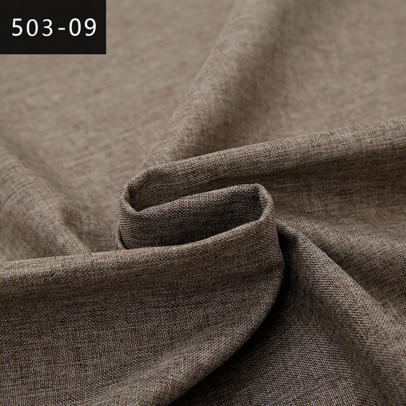 Fabric for sofa Linen fabric material polyester upholstery fabric for table DIY and sewing: 09