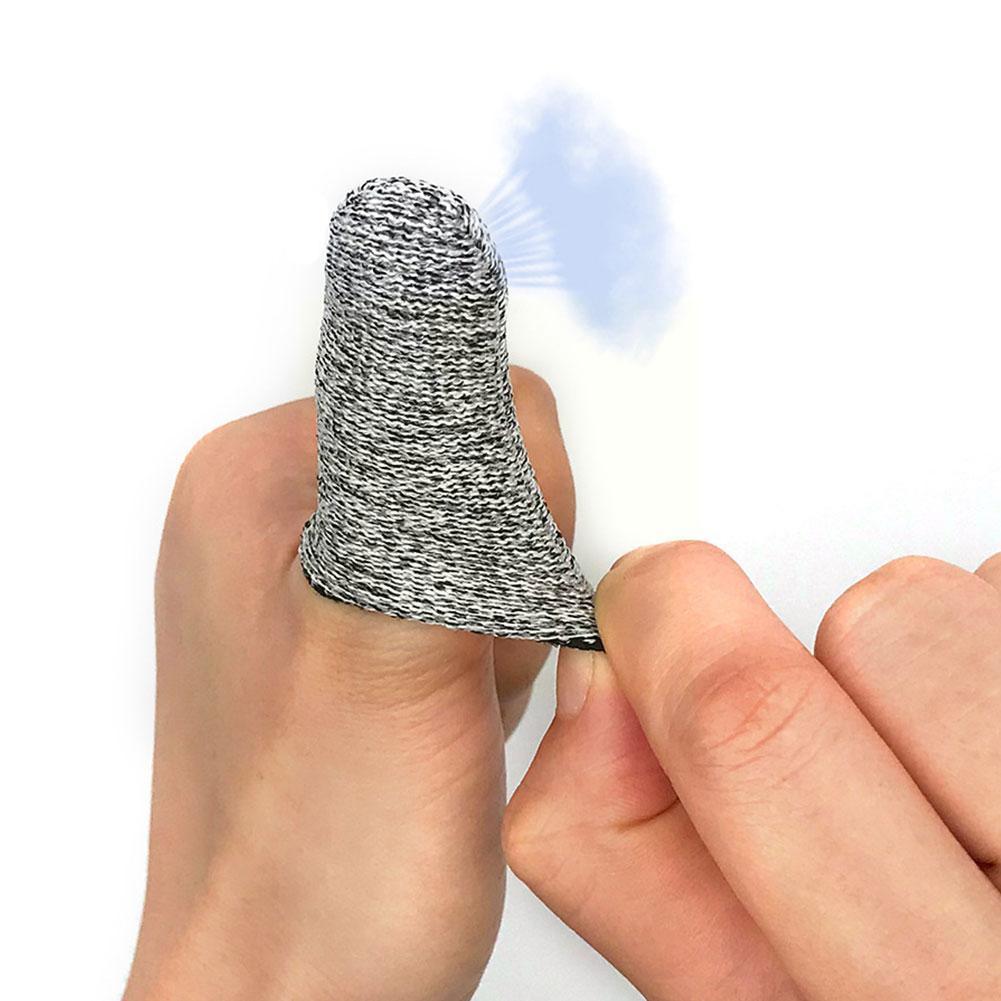 2 Pcs Of Anti-cut Finger Cots Cutting Vegetables Protect Picking Gloves Finger Home Finger Cover Tool Fingertip Kitchen Gad W0c0