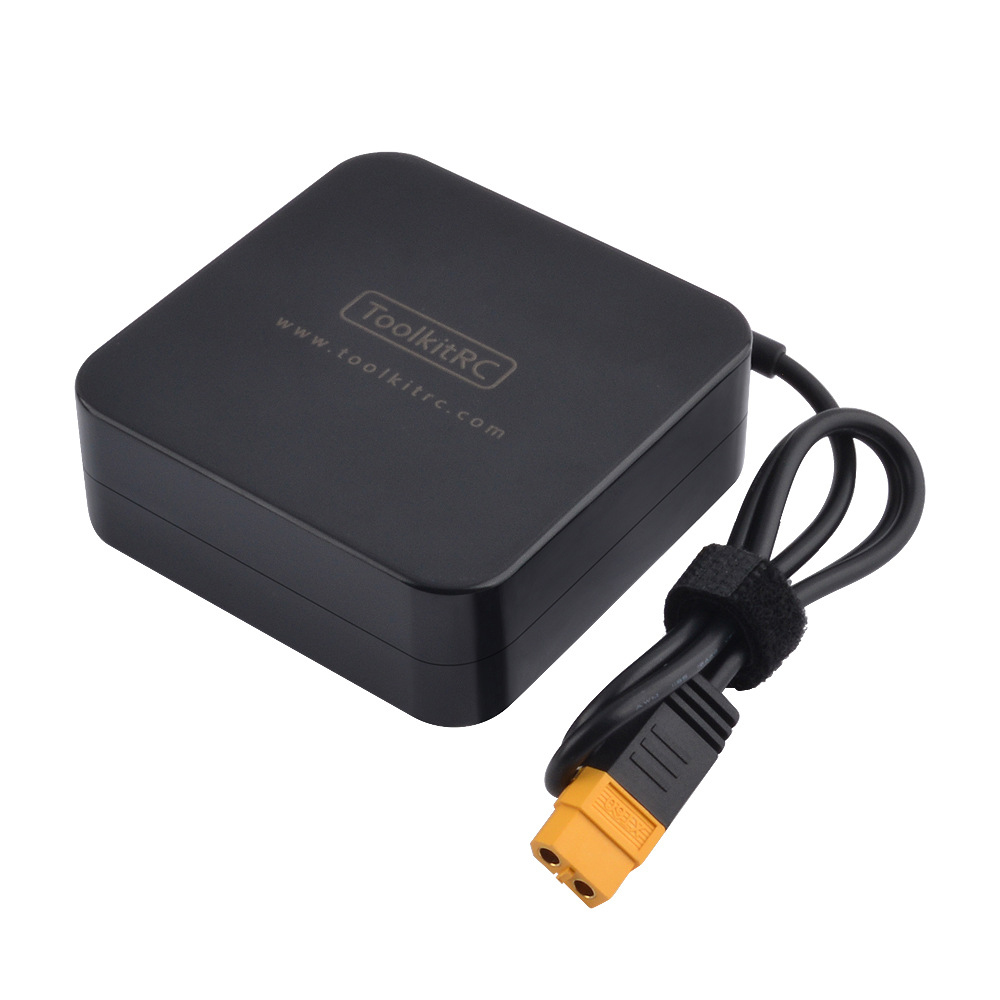 ToolkitRC M7 200W 10A DC cargador/descargador de equilibrio adaptador ADP100 (UE/EE. UU.) para batería Lipo LiHV LiFe Lion RC 1-6S