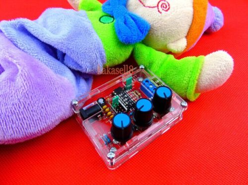 XR2206 Function Generator DIY Kit Sine, Triangle, Square Output 1HZ-1MHZ +CASE