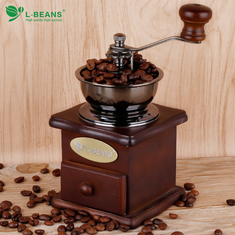 Hand Crank Coffee Grinder Manual Grinder Coffee Bean Extractor Portable Coffee Grinder