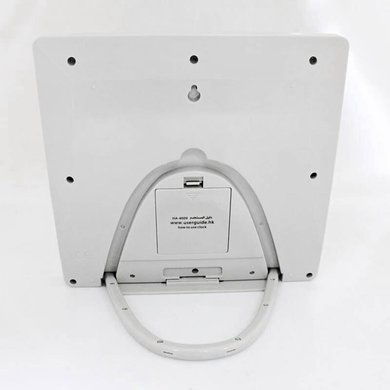 Super Azan Desktop Klok Moslim Alle Gebeden 1500 Steden Moslim Azan Klok Bureau Clcok Multifunctionele Decoratieve Moskee Klok