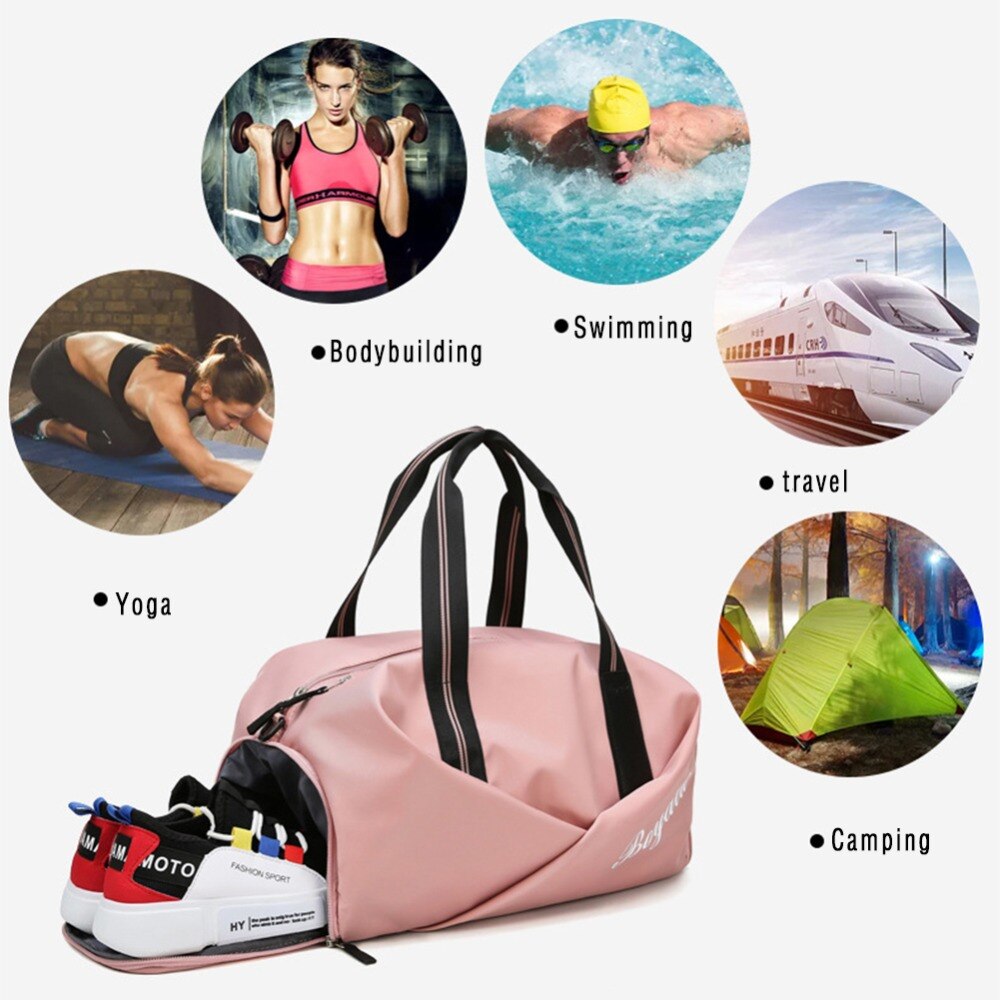 S. Ikrr Sport Tas Reistas Praktische Vrouw Bagage Organizer Weekend Tassen Reizen Vrouwen Waterdichte Outdoor Yoga Reizen Handtas