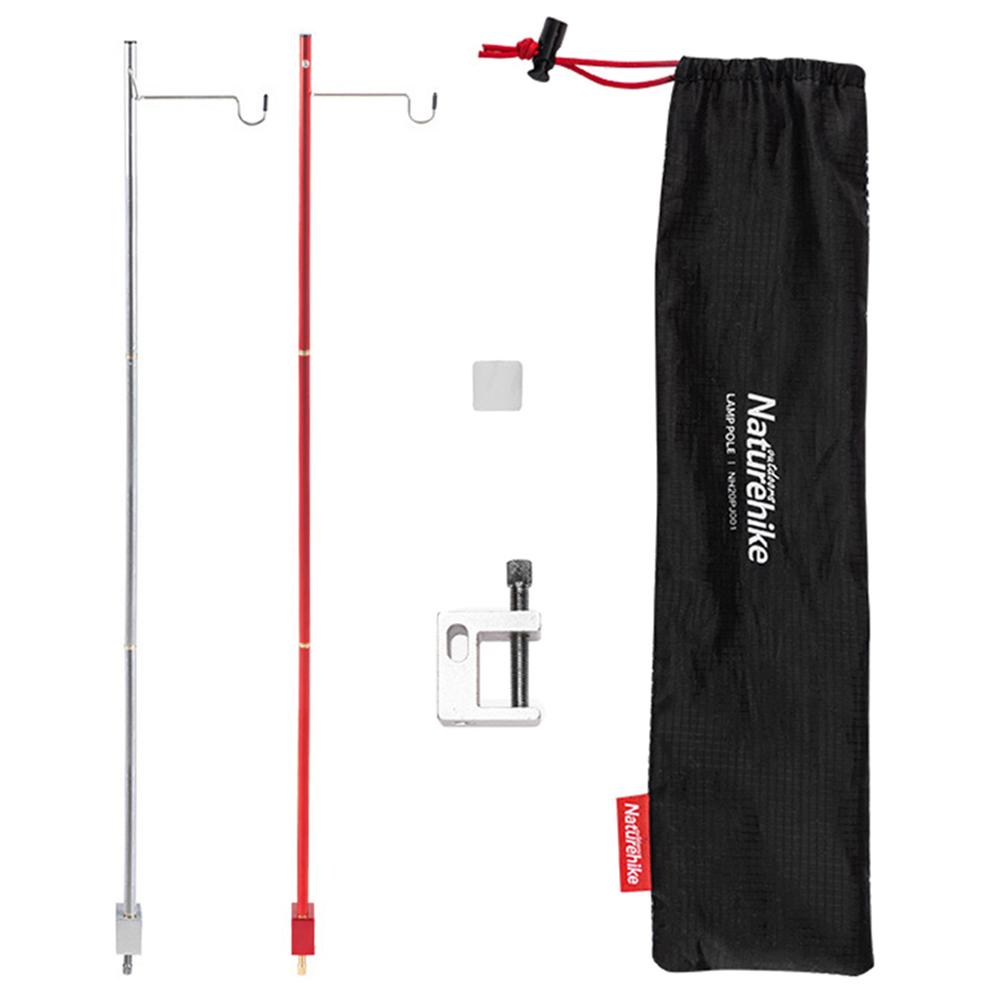 Outdoor Camping Table Folding Lamp Pole Portable Lightweight Aluminum Durable Light Lamp Lantern For Picnic Hiking Backpacking