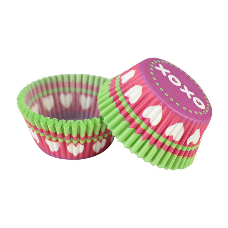 Emballage de gâteaux en papier, 100 pièces, tasses à Muffin, fête, bricolage, cuisine, lieu de cuisson, moule Cupcake, Dessert, boîte étanche à l&#39;huile de 7cm