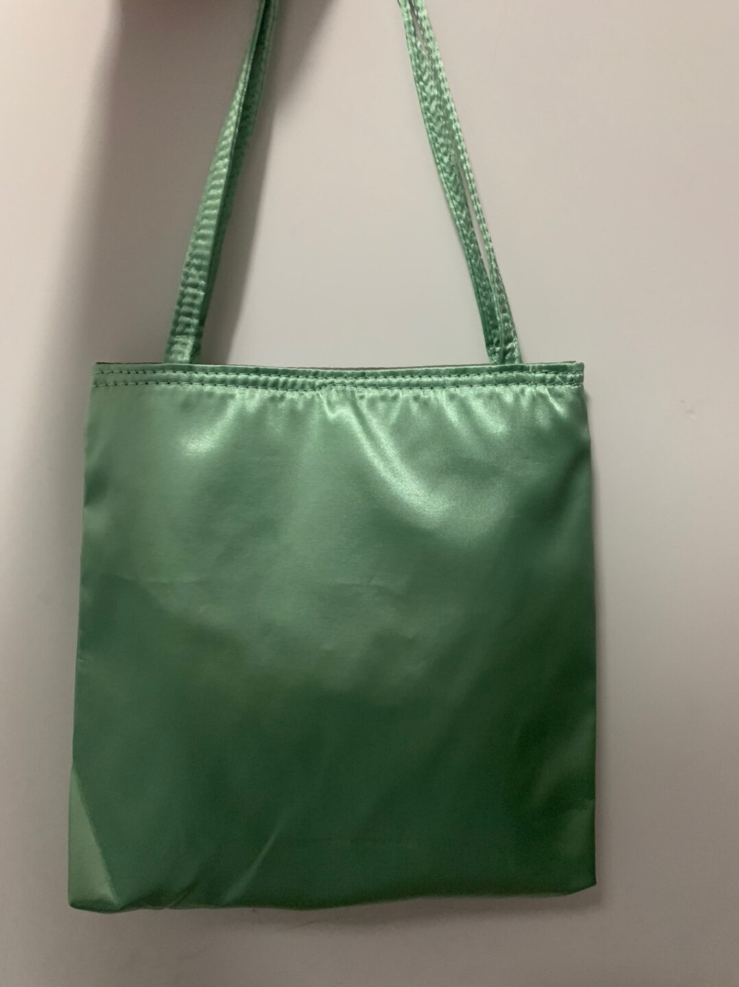 Simple Ladies Small Shoulder Bags Vintage Satin Women Underarm Handbags Casual Female Shopping Mini Tote Clutch Purse Bolsa: green