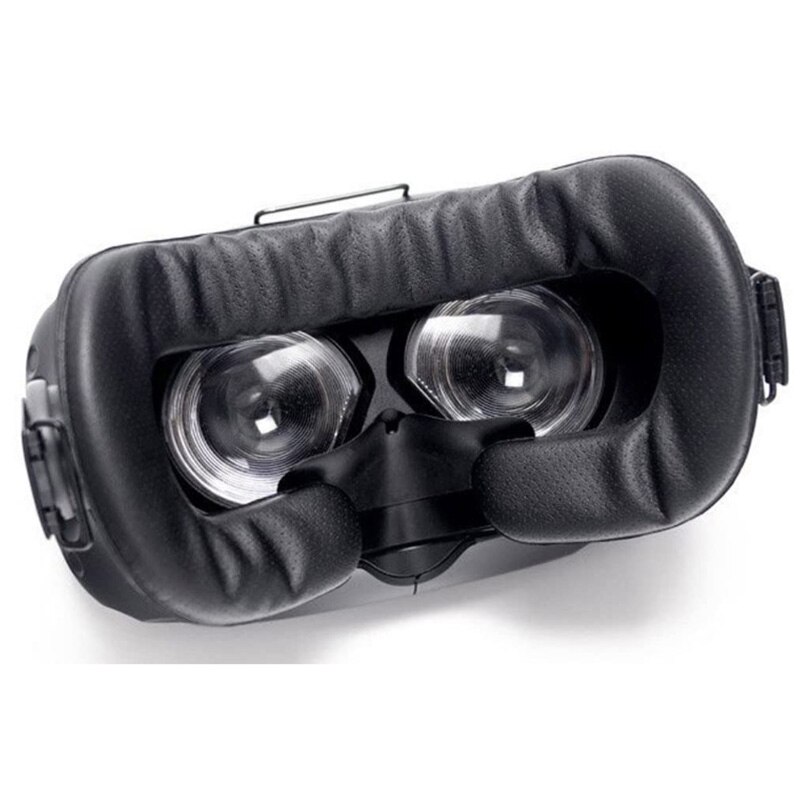 2 pçs apropriado para 11mm htc vive almofada de esponja oculus vr3d máscara de olho perfurada esponja substituição almofada de cobertura facial