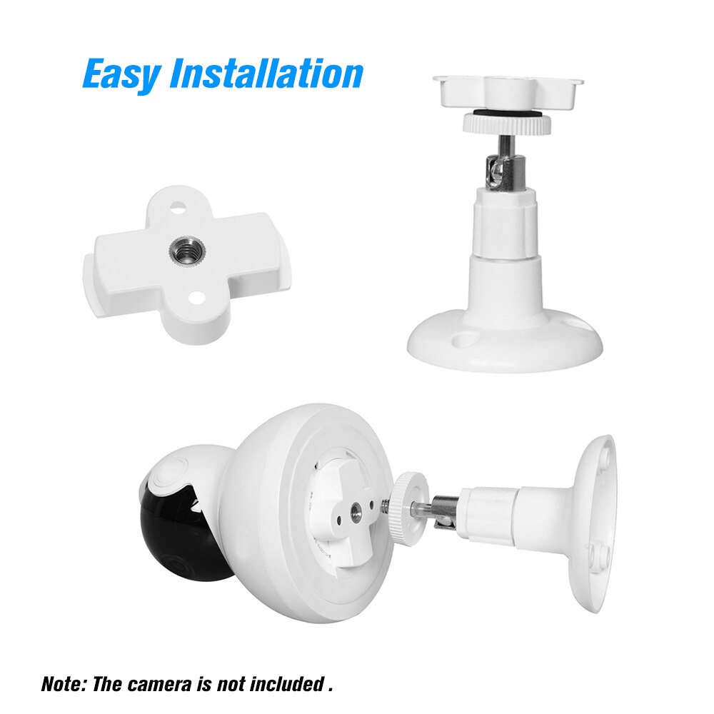 Wall Mount Voor Yi Dome Camera En Yi Cloud Home Camera Muurbeugel Houder Full Installeren Kit Hoogte En hoek Adjustmen