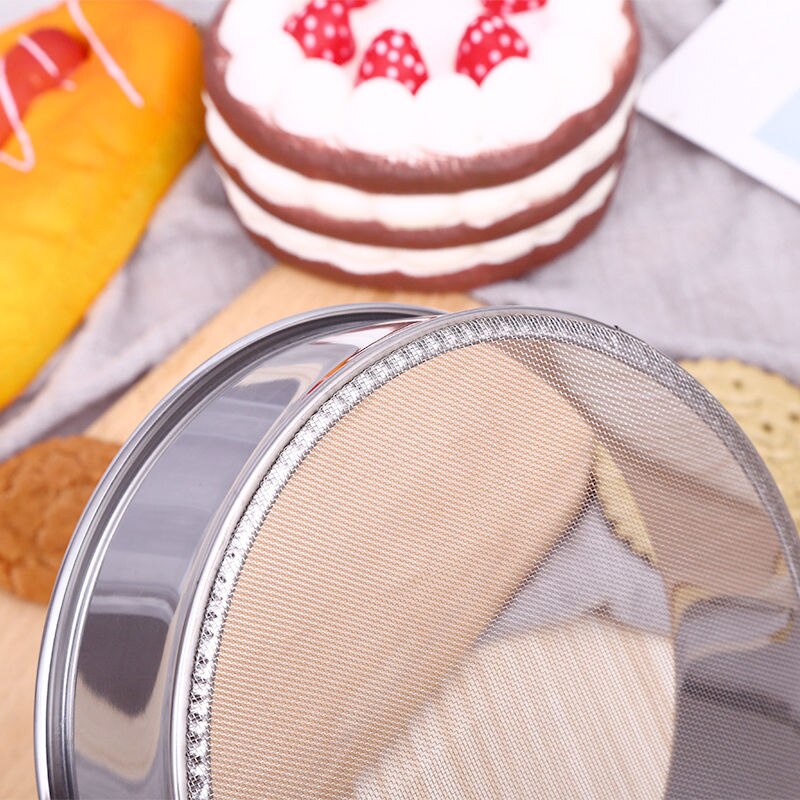 Kitchen tools accessories cooking Sieve for flour Tea pasta strainer tamis flours Mesh Rice pastry utensils stainless steel mesh