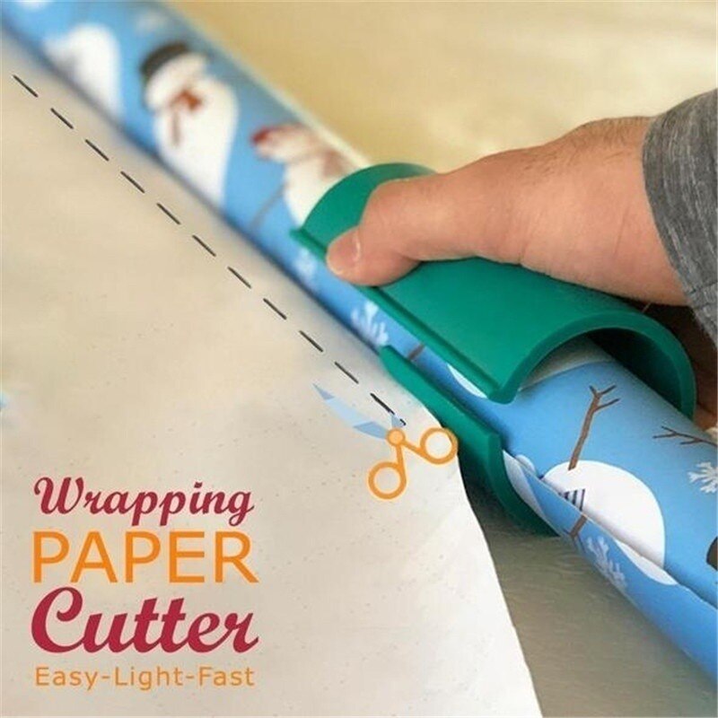 Machine à découper des rouleaux de papier | Mini coupe-papier coulissant, emballage de de noël, outil de coupe-papier Scrapbooking, coupe-papier de noël