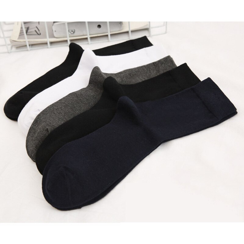5Stck Neue Youpin Herbst Winter Feuchtigkeit wicking socke Baumwolle Socken Plus Größe Schwarz Geschäft Männer Socken Atmungsaktiv für Männliche