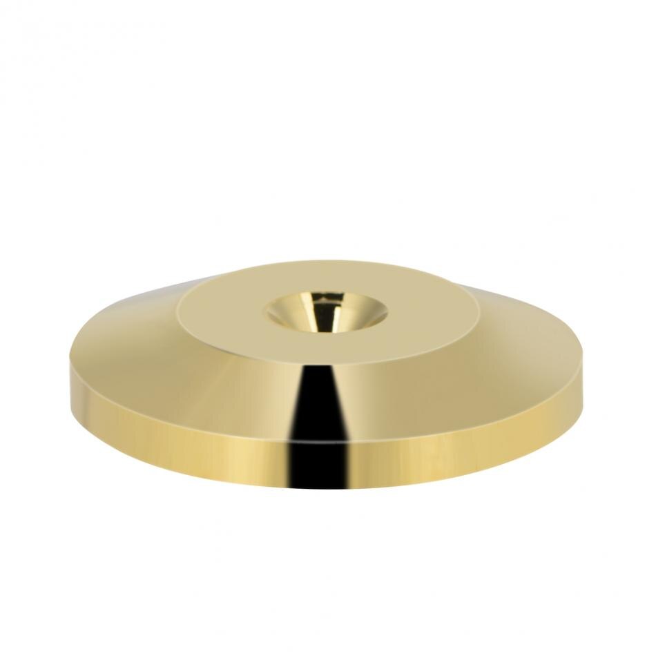 8 Pairs Speaker Spikes - 6x36mm Copper Isolation Stand + Base Pad Feet
