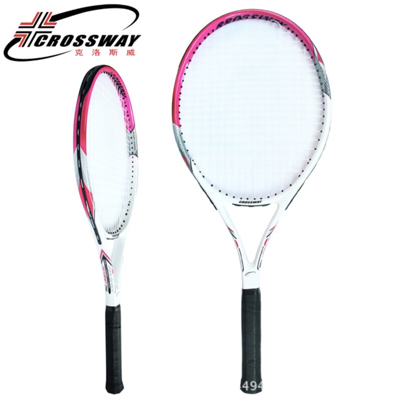 Crossway 720 raqueta de tenis de fibra de carbono de , equipado con bolsa, empuñadura de tenis, tamaño 4 1/4