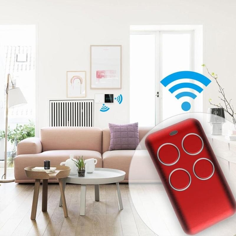 433mhz 4 Channel RF Remote Control Wireless Cloning Home Door RF Accessories Controller Key Electric Control Remote Gate Re B4L4