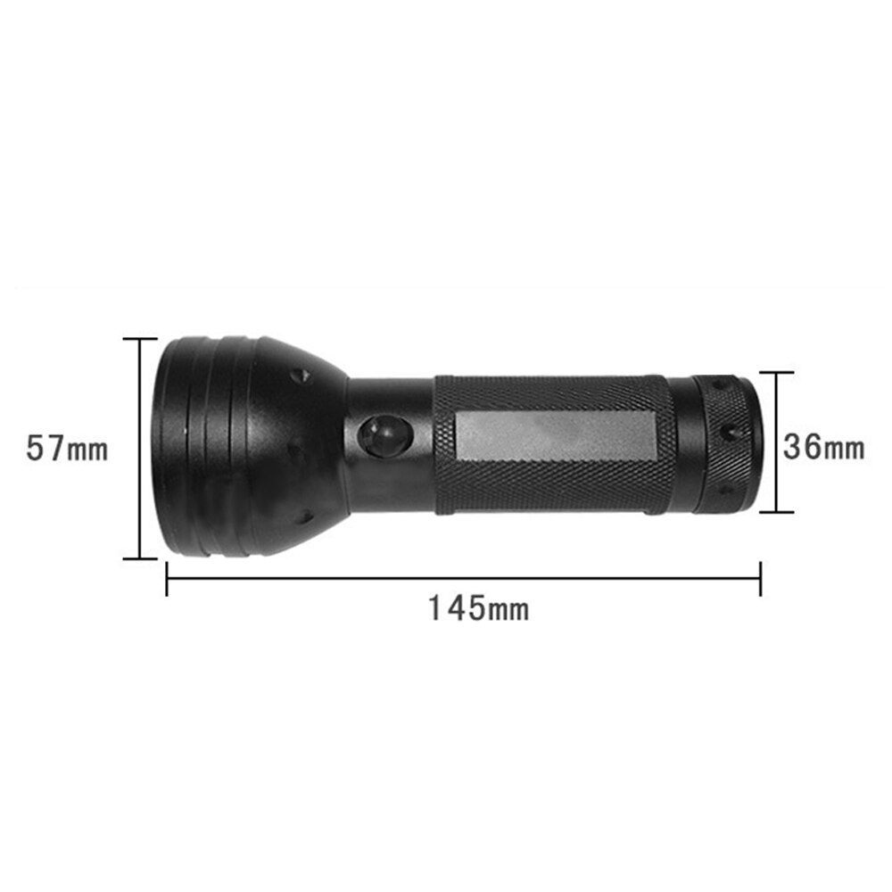 UV Flashlight Germicidal Disinfection Lamp UVC Light Health 395nm Energy Conservation