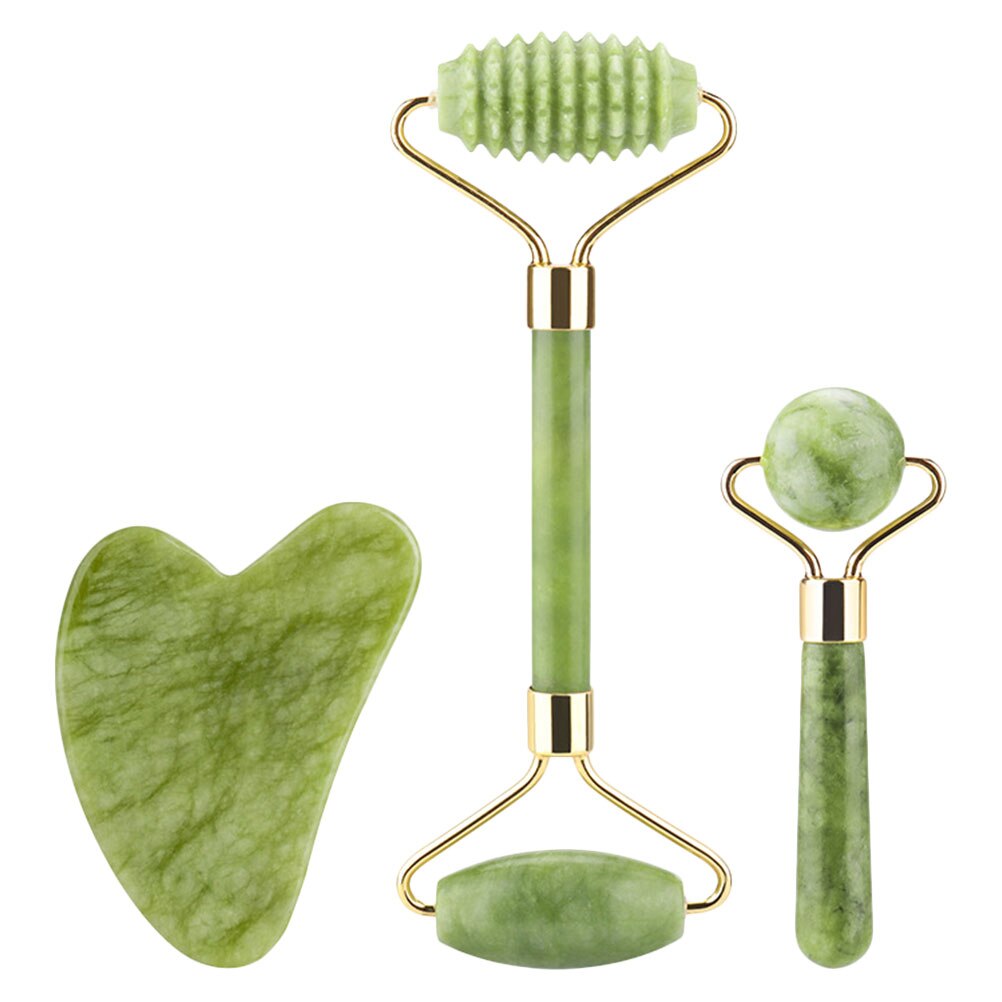 3 stück körper- und gesichtsroller, gesichtsroller-schaber, schabeplatte, schabbrett