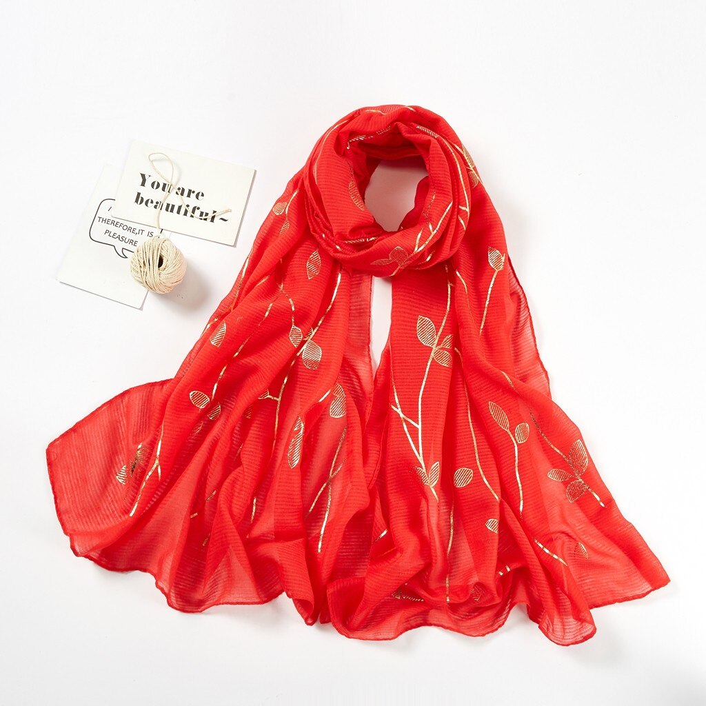 Vrouwen Chiffon Hoofddoek Bloemenprint Hoofd Slijtage Hijab Lange Sjaal Moslim Sjaal Islamitische Hijaabs Arabische Wrap Hoofd Sjaals