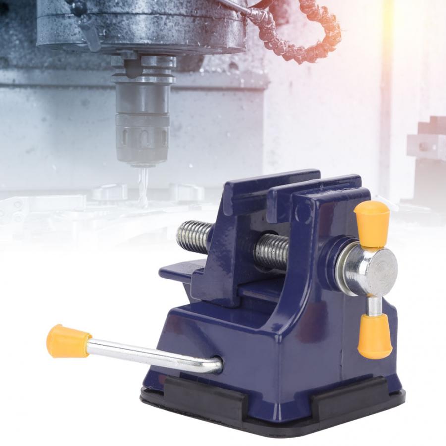 Aluminiumlegering mini bänk skruvstäd multifunktionell hushålls sug typ maskin skruvstäd