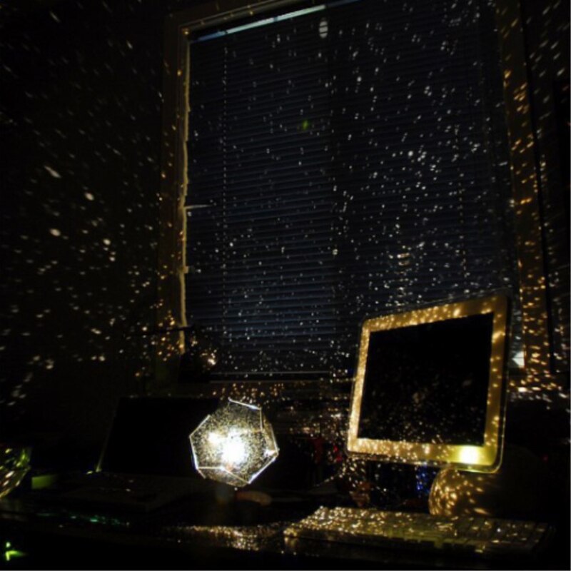 Projectielamp led sterrenhemel romantisch planetarium sterrenprojector kosmos licht nacht draaiend speel kinderkamer slaaplamp