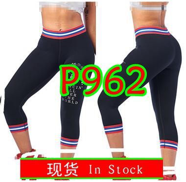 ADIBAO Frauen Gestrickte baumwolle hose lauf kleidung Dance Tribe Capri Harem Hosen legging capri hosen böden P962: P962 black / XL