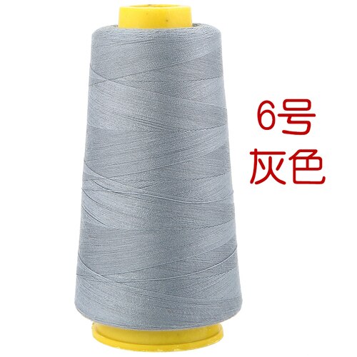 2500 Yards High Speed Sewing Thread Polyester Sewing Thread Type Manual Line Fabric Knitted Underwear Lock Line Dedicated: Gray