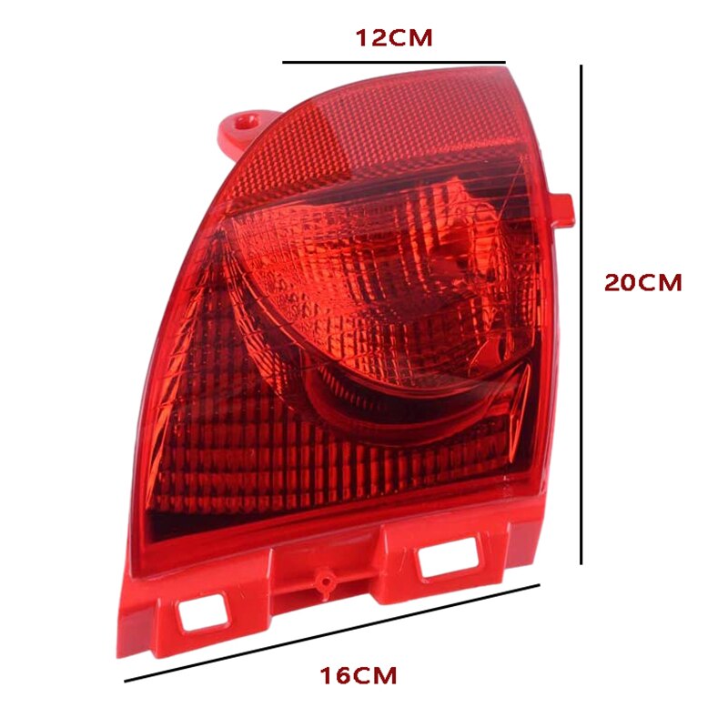 Auto Links Achterbumper Light Achterlicht Remlicht Zonder Lamp 6350GH Voor Peugeot 308CC C3 Citroen C3XR