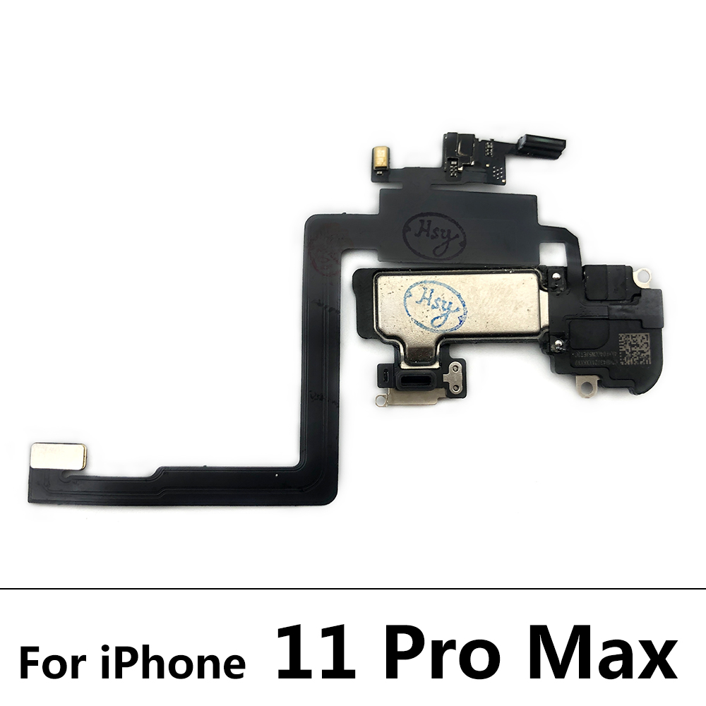 Front Light Sensor Oor Oortelefoon Flex Voor Iphone X Xr Xs 11 Pro Max Proximity Sensor Geluid Oortelefoon speaker Flex Kabel: 11 Pro Max