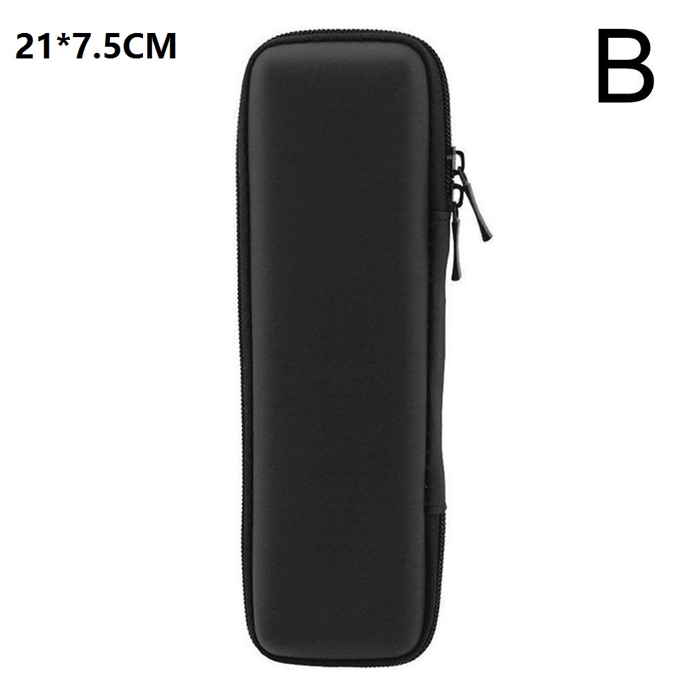 Zwarte Eva Hard Shell Stylus Pen Pennenhouder Beschermende Draagdoos School Hard Etui Voor Pen Balpen Stylus: Donker Kaki