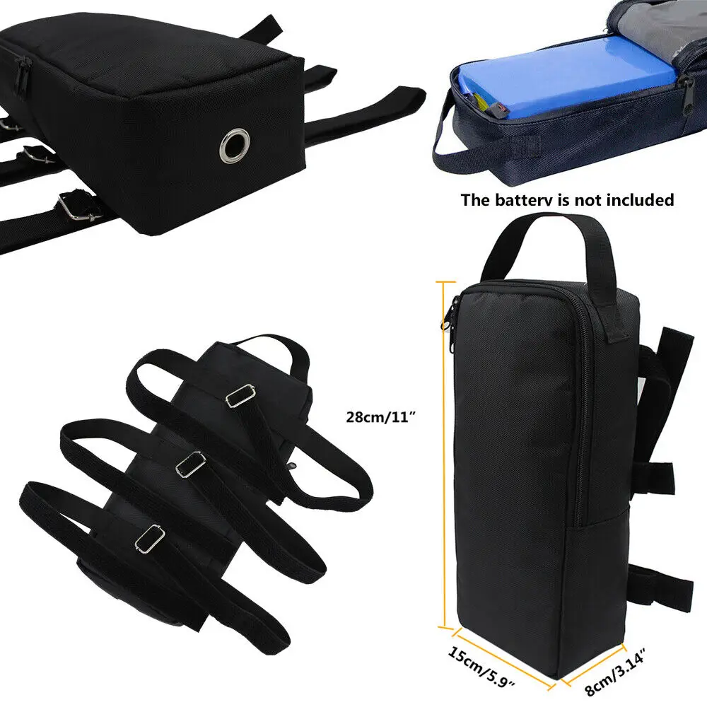 22 Maten Elektrische Fiets Case Elektrische Fiets Bagage Opslag Fiets Elektrische Fiets Pvc Li-Ion Batterij Scooter S M L-