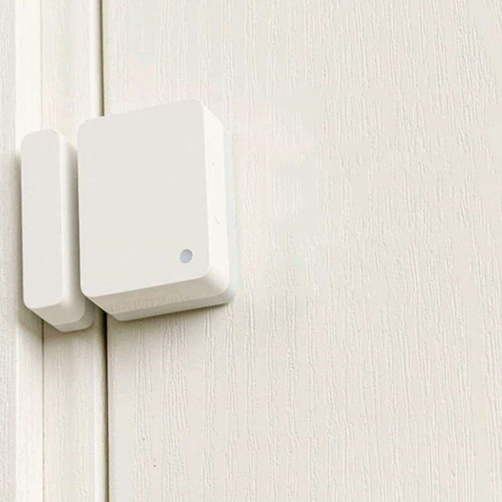 Sensor de janela da porta 2 inteligente mini sensor de porta bolso tamanho wi fi sem fio casa inteligente controle automático