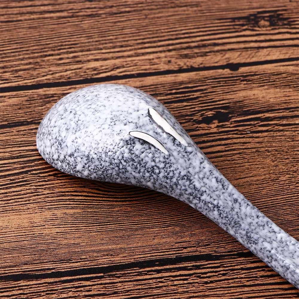 Catering criativo kicthen gadgets utensílio de cozinha ferramenta colher de chá doméstica colher de sopa colheres de arroz utensílios de mesa