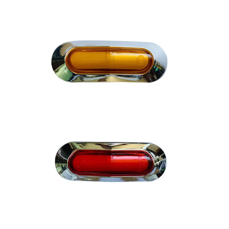 8 kpl kuorma -auton merkkivalot 4 led -perävaunun sivuvalot välysvalaisin 12/24v merkkivalo perävaunun led -valot kuorma -autoille