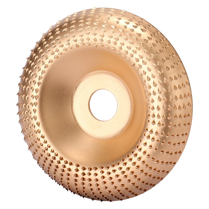 Neue Holz Winkel Schleifen Rad Schleifen Carving rotierend Werkzeug Schleif Rabatt Winkel Schleifer Hartmetall Beschichtung Bohrung Gestaltung: Gold