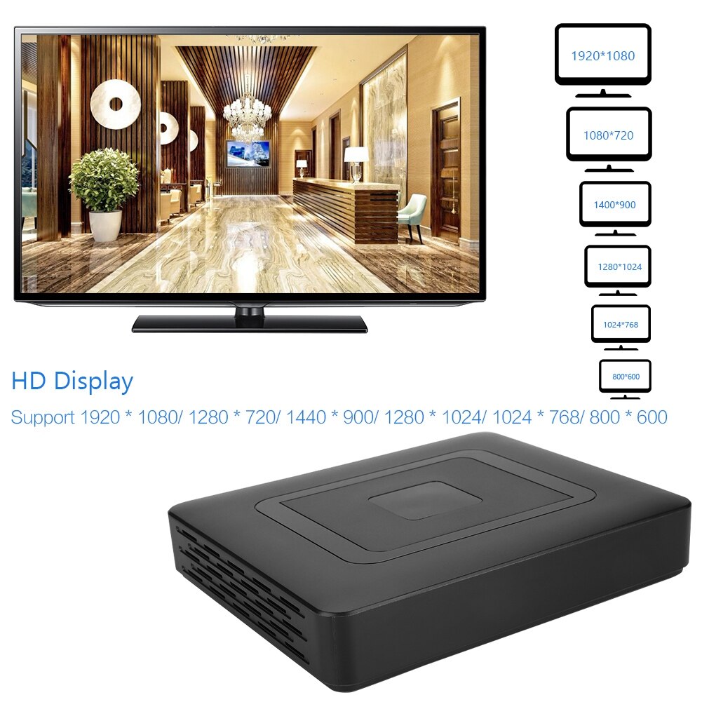 4- -kanals 4ch sikkerhet cctv ahd/cvi/tvi/dvr/nvr 5- i -1 sanntids videoopptaker Observere 100-240v oss/eu/uk/au pluggbeskyttelse