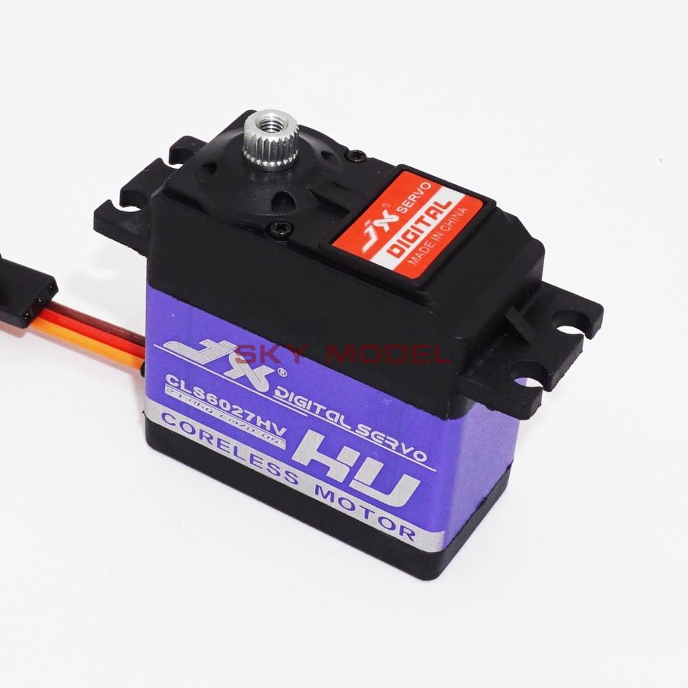Jx cls 6036hv 36kg 8.4v hoge spanning grote koppel kernloze digitale servo metalen tandwielen behuizing voor rc auto/vliegtuig/boot/robotarm