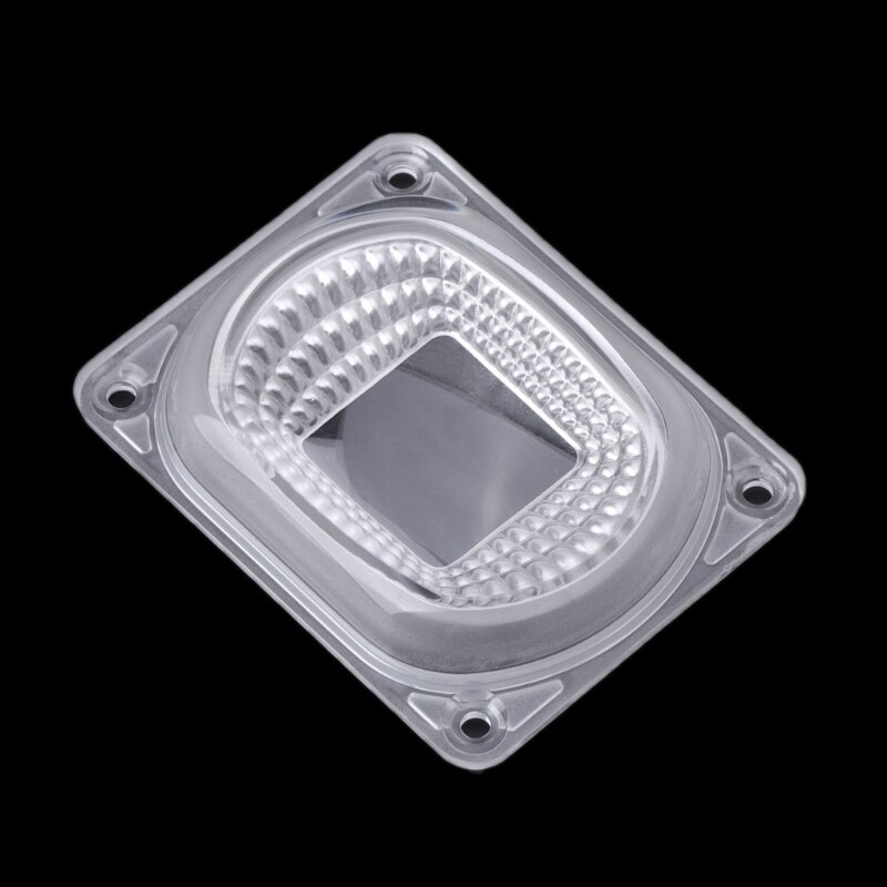 LED Lens Reflector Voor LED COB Lampen PC lens + Reflector + Siliconen Ring Cover shade