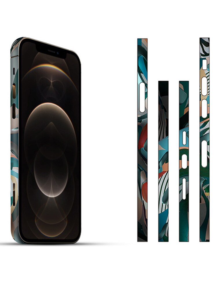 Side Beschermende Film Anti Scratch Rand Sticker Pvc Volledige Bescherming Scherm Grens Cover Voor Iphone 12 Voor 12 Pro Voor 12 Pro Max