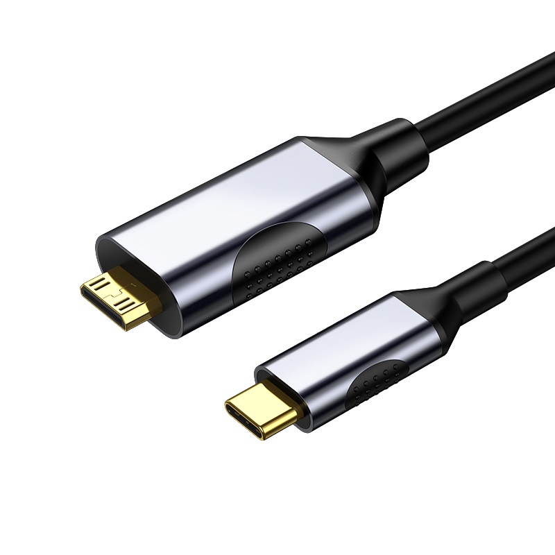 Usb typ c till mini hdmi-kabel 4k typ c till mini hdmi 2.0 -kabel 60hz 4k macbook pro air ipad pro hdtv 1.5m