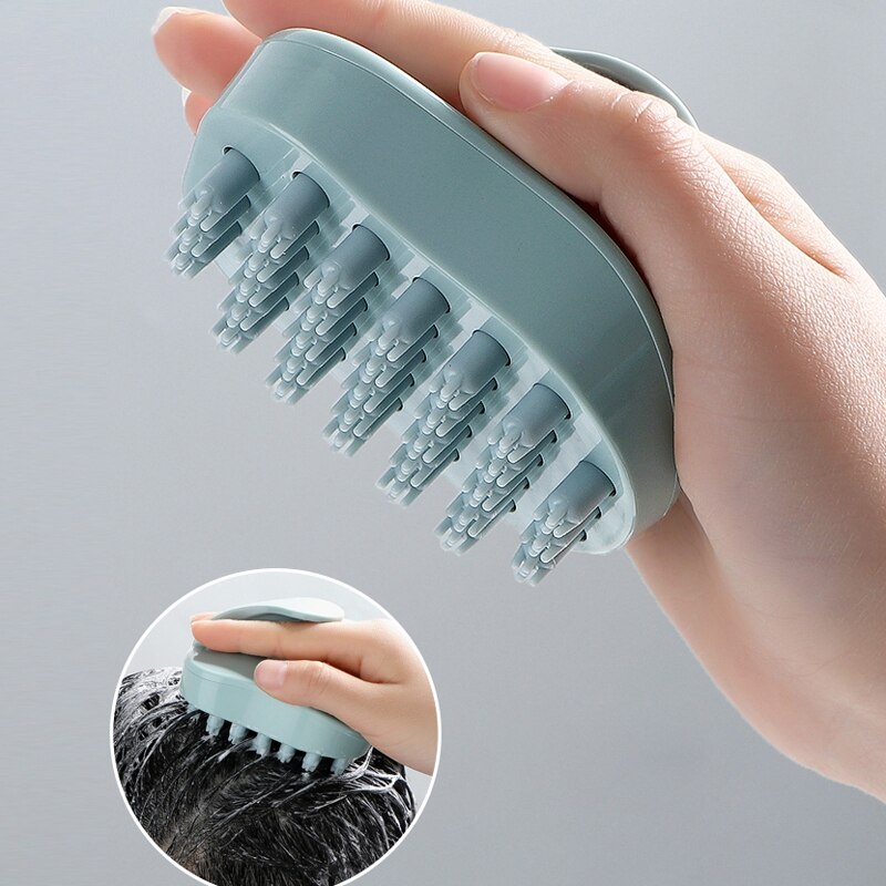 Hoofdhuid Massage Haar Wassen Kam Body Bad Spa Comfortabele Hoofd Massage Borstel Badkamer Producten