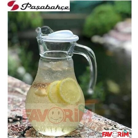PASABAHCE BISTRO TRANSPARENT PITCHER WITH LID 1800 cc (43934)