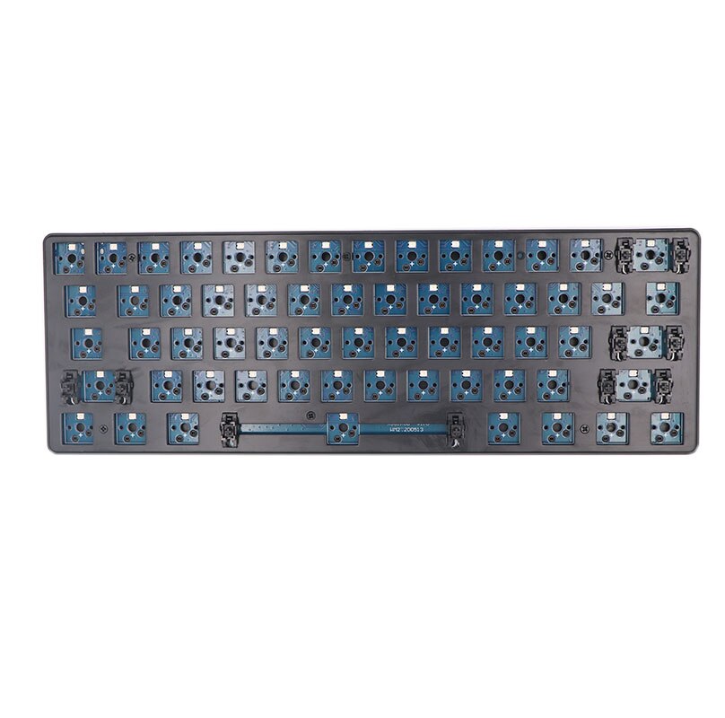 Keypro KeyHome 61 Mechanical Keyboard kit 60% swappable switch lighting effects RGB switch led type c