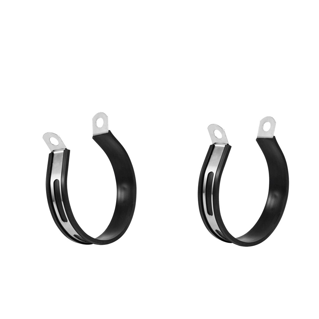 2x zacisk robić rury wydechowej klip silnika motocykl rura wydechowa stalowy uchwyt montażowy