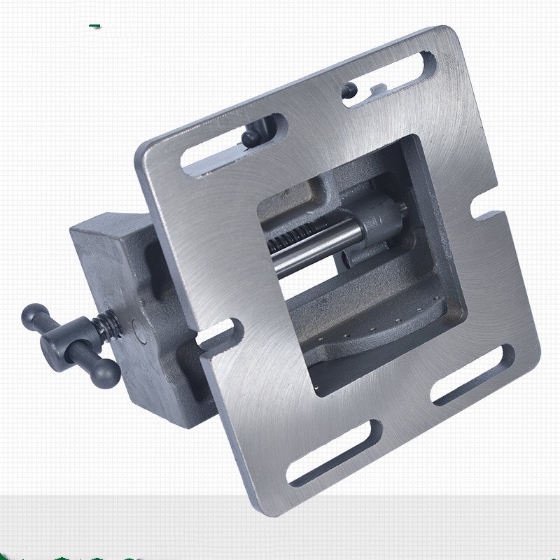 Tilting guide rod angle flat-nose pliers, drill press, bench drill, 90 degree inclination small vise 4 inches