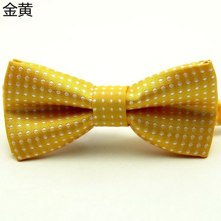 Children Formal Polyester Jacquard Bow Tie Kids Classic Dot Bowties Colorful Butterfly Wedding Party Bowtie Tuxedo Ties: 12