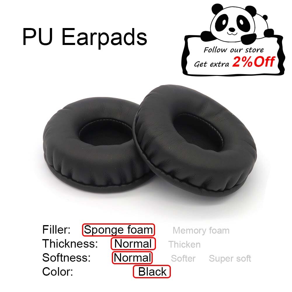 Ear Pads For Cowin E7 E7pro Pro Headphone Earpads Replacement Headset Ear Pad PU Leather Sponge Foam: Default Title