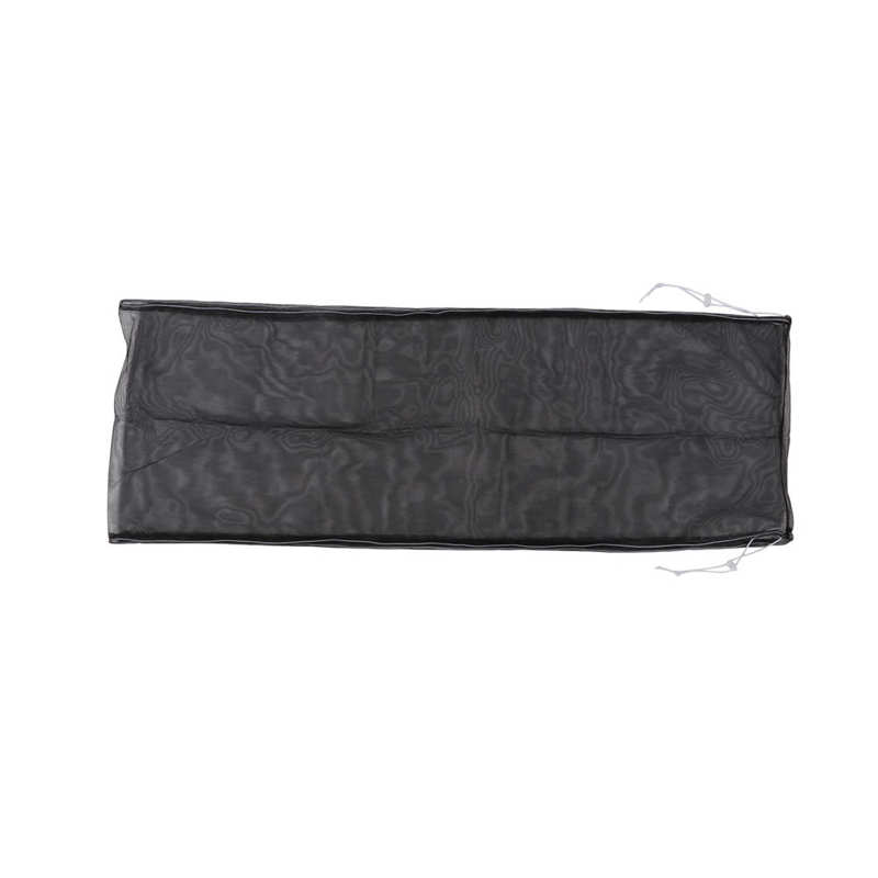Filet de protection ventilé pour attraper des graines, Cage à oiseaux en Nylon pour perroquets, perruches, aras: black