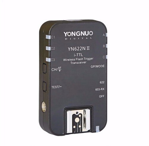 Yongnuo yn -622n ii ttl trådløs flashudløser single yn -622n ii til nikon  d800 d700 d600 d610 d300 yn-622n ii rx