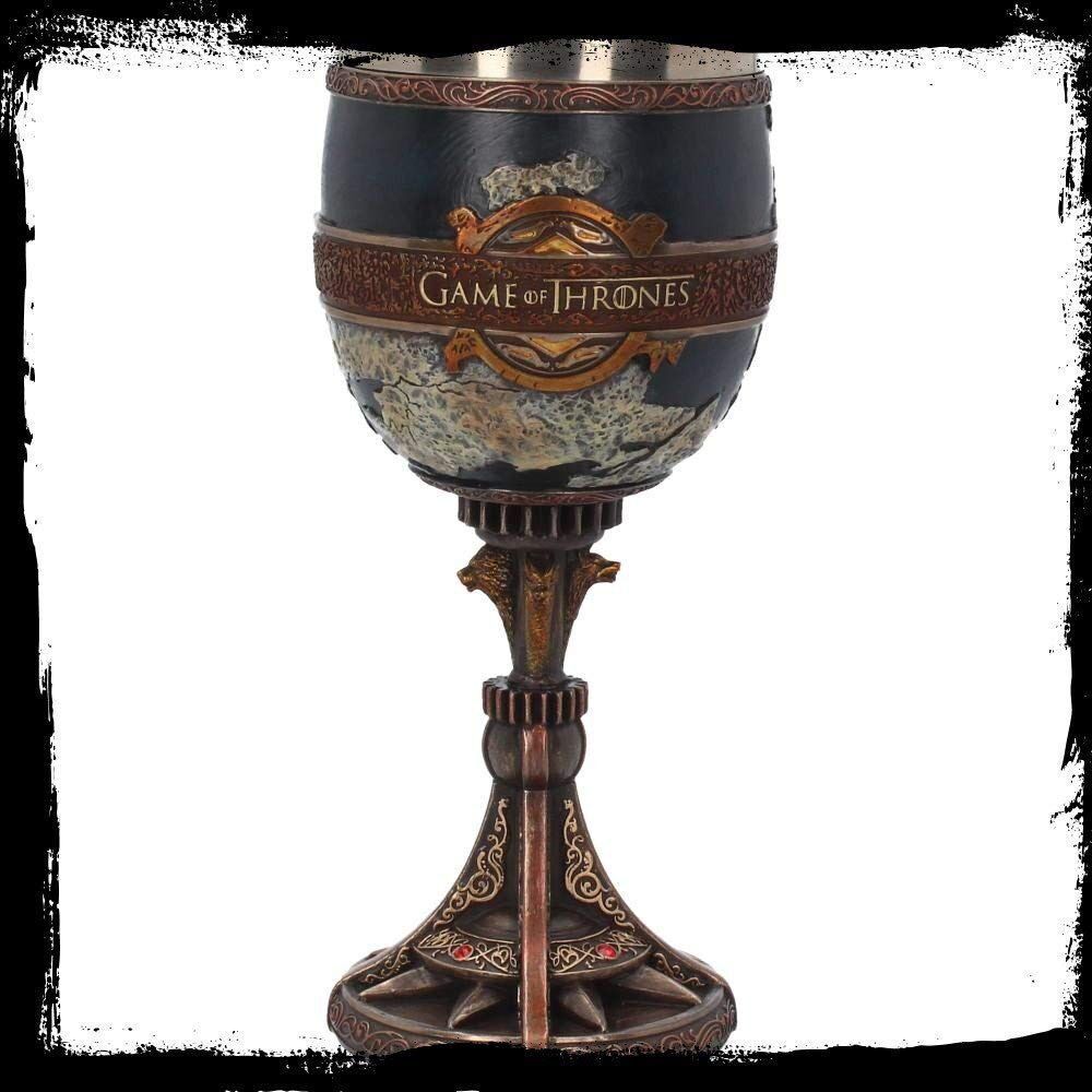 Wein Glas Becher Stark Feuer Und Blut Edelstahl Harz 3D Cocktail Whiskey Gläser Tasse Getränk Bar: 8