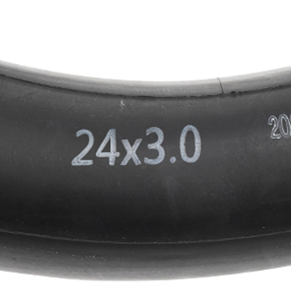 1 Pc Strand Fahrrad Schlauch 24x3,0 24*3,0 24x3 24*3 Fahrrad Butyl Innenrohr für Schneemobile Fahrräder ATV Schwarz Reifen 24 Zoll Zubehör