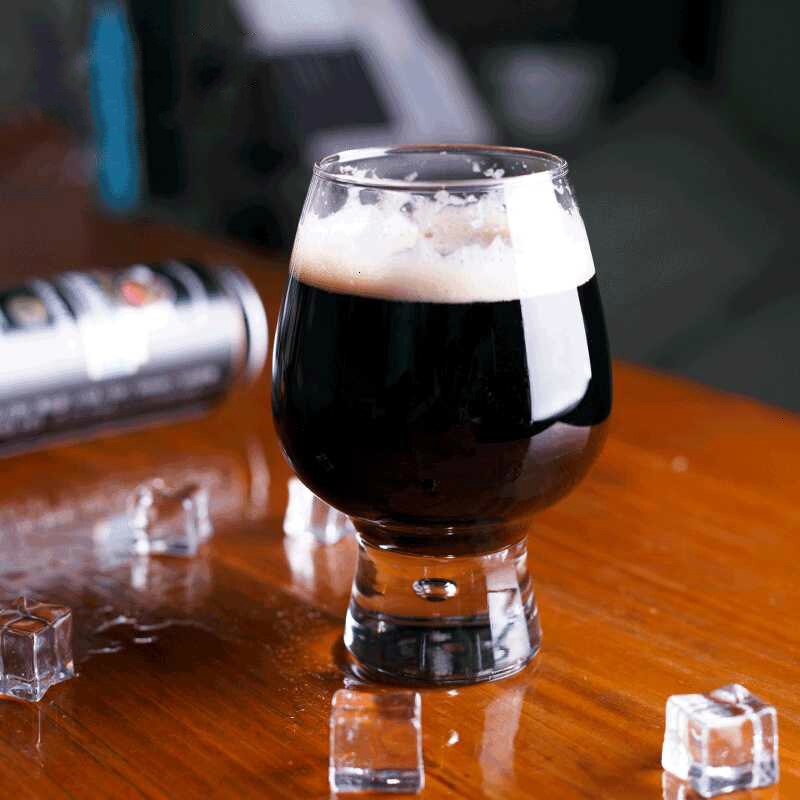Originality Craft Beer Glass Vaso Tuba Transparent Household Dark Beer Cup Hotel Cold Drink Cup Milk Shake Coffee Mug